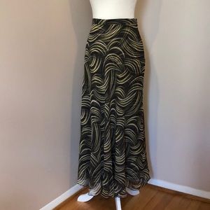 Beautiful Silk Maxi Skirt By Jones New York
